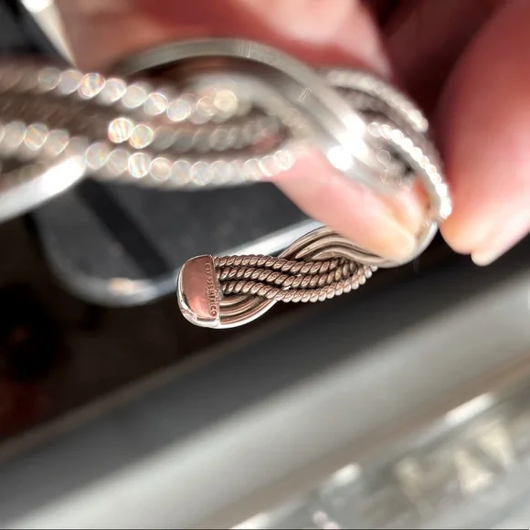 925 Silver Mexico Adjustable Bracelet - Picture 5 of 5